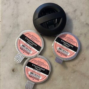 White Barn Champagne Toast Car Fragrance Set